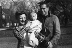 Rose with family in 1943